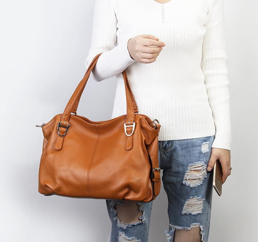 Shoulder Leather big handbags