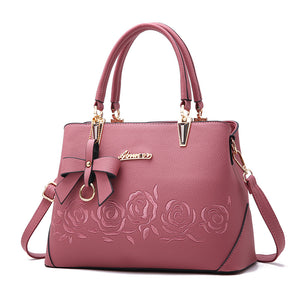 Rose print Handbag