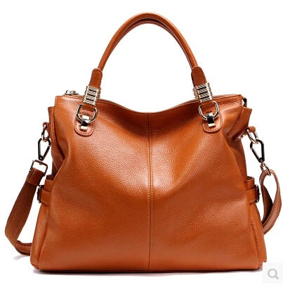 New limited edition cowhide bag classic wild leather handbags