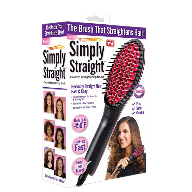 Simply Straight Magic Hair Straightening Brush