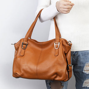 Shoulder Leather big handbags