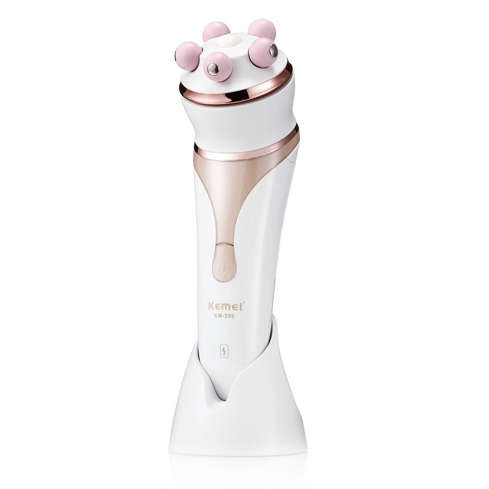 4-in-1 Rechargeable Epilator Shaver & Hair Removal Massager Set