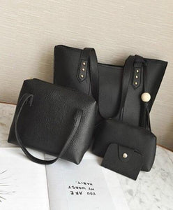 Shoulder four-piece handbags