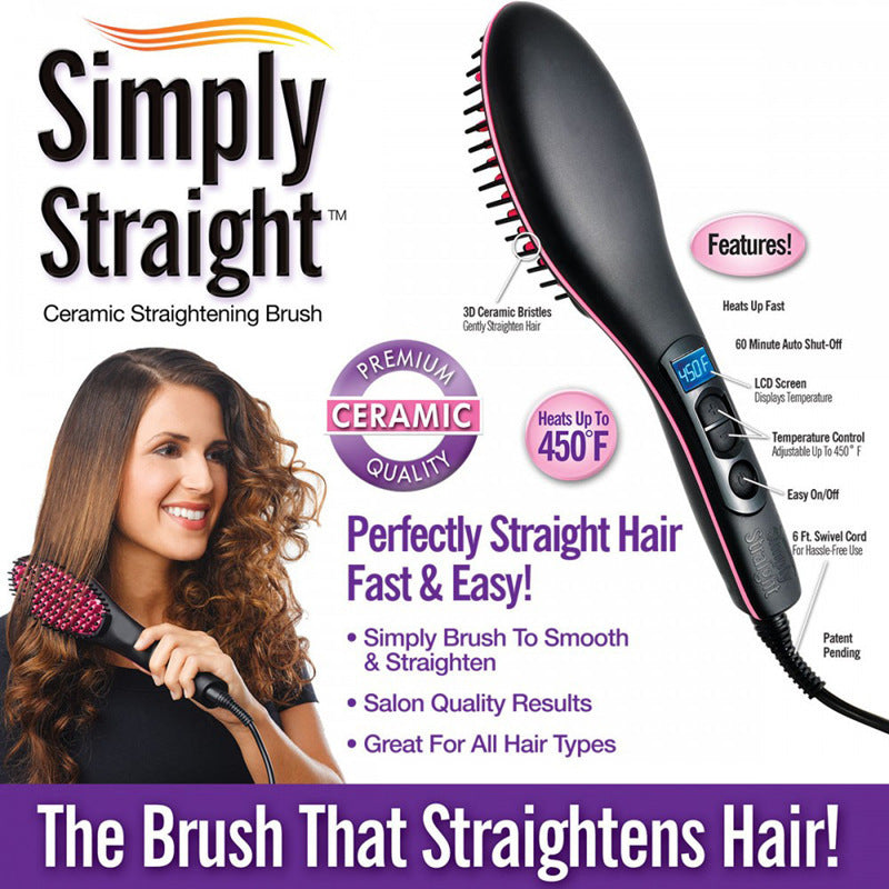 Simply Straight Magic Hair Straightening Brush