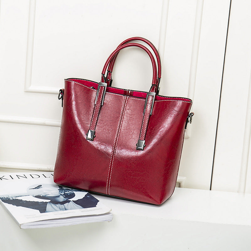 Women's simple fashion handbag