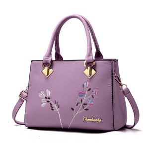 Trendy Floral print fashion handbag