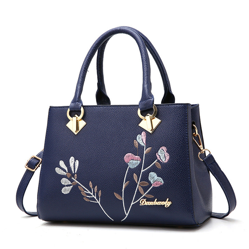 Trendy Floral print fashion handbag